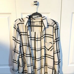 American Eagle B&W Flannel